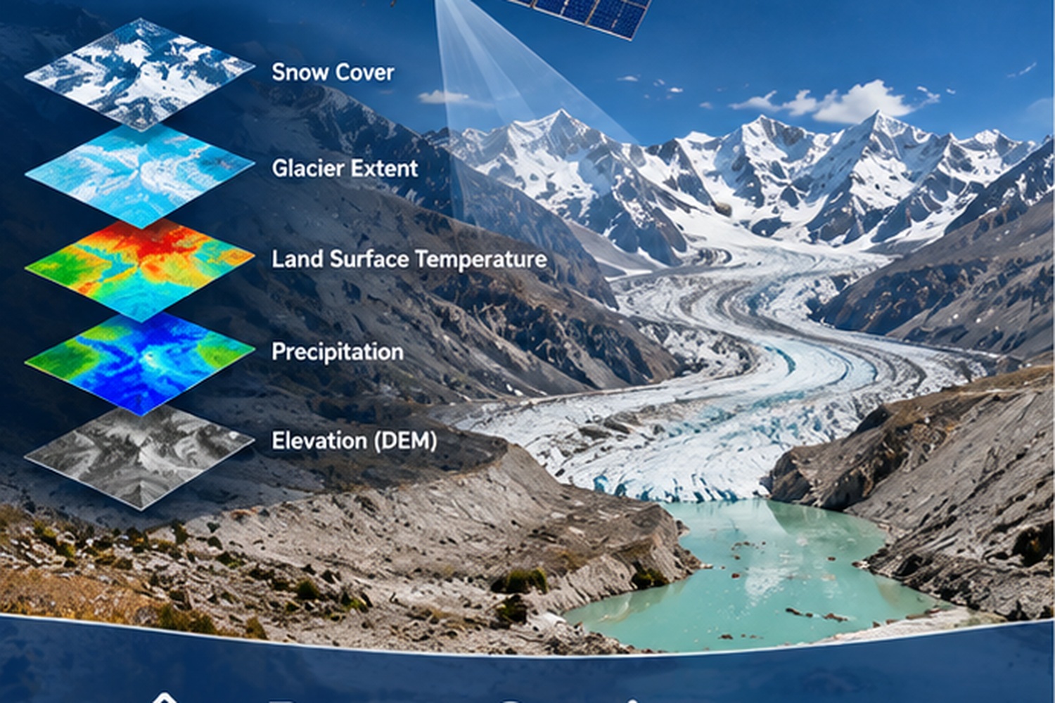 Remote sensing of mountain hydrological systems